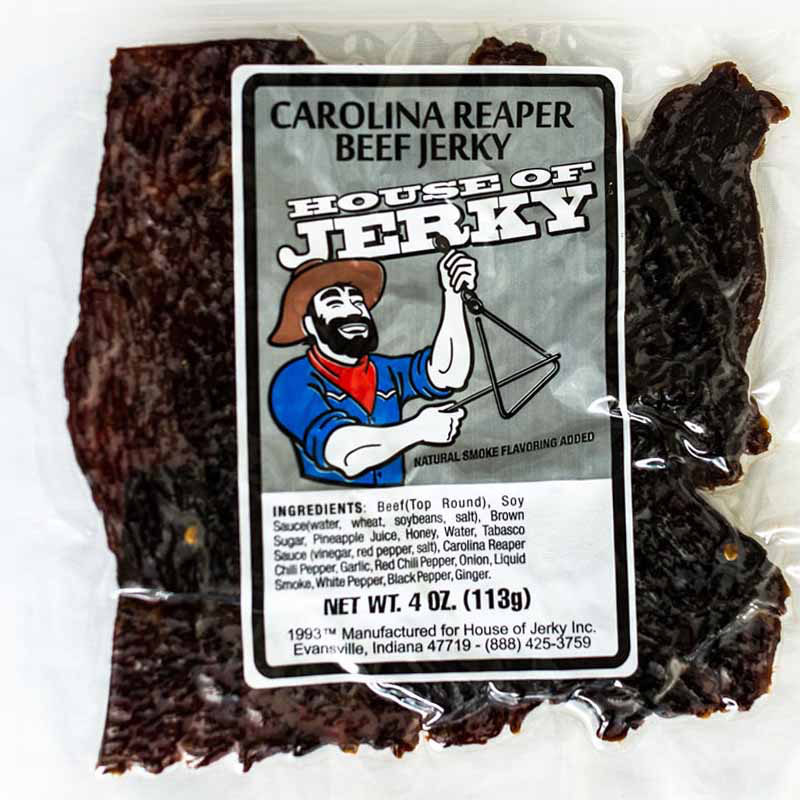 Carolina Reaper Beef Jerky