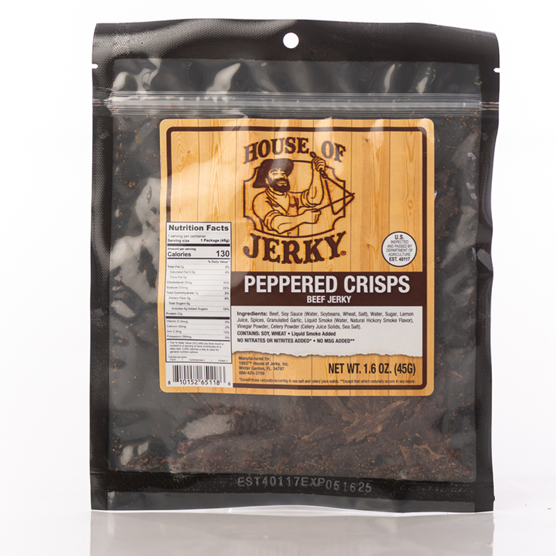 Peppered Jerky Crisps