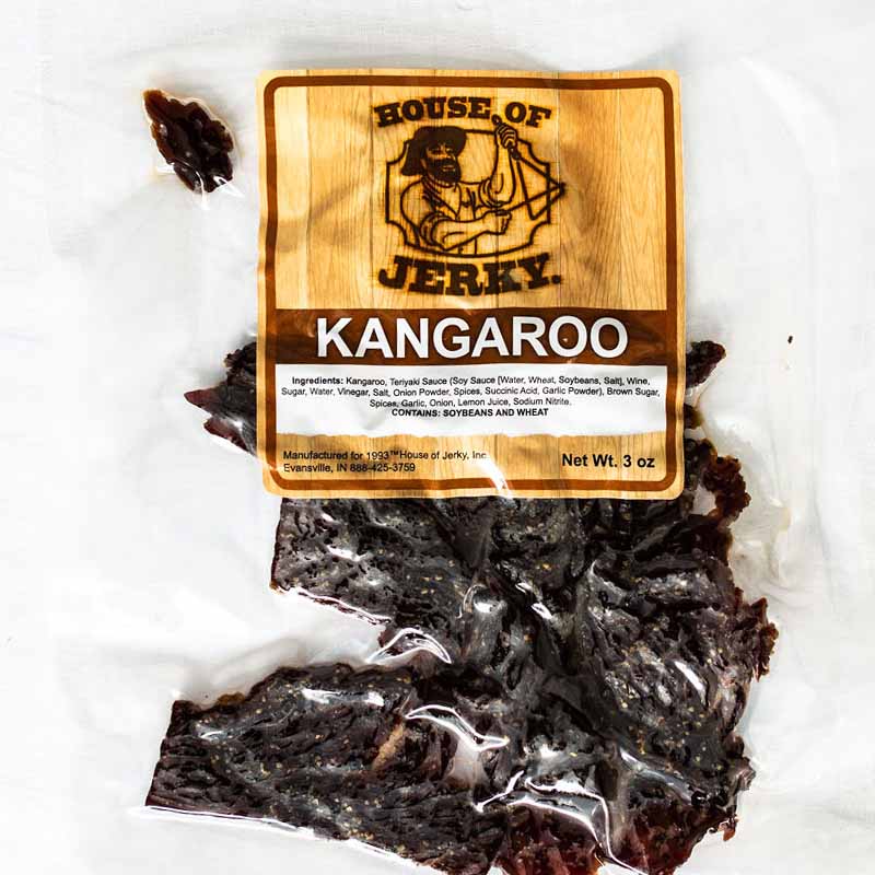 Peppered Kangaroo Jerky
