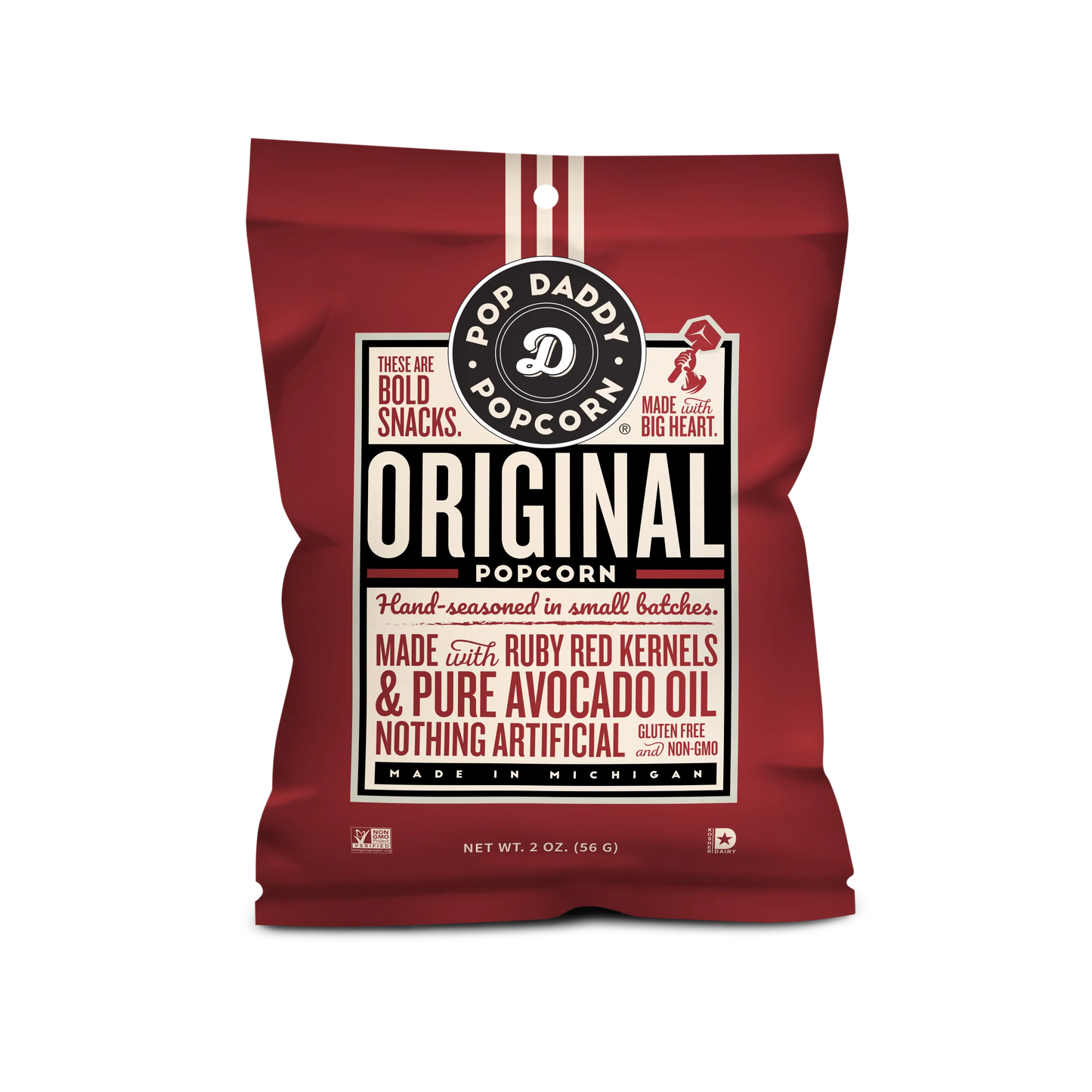 Pop Daddy – Original Flavor Popcorn 2.0oz