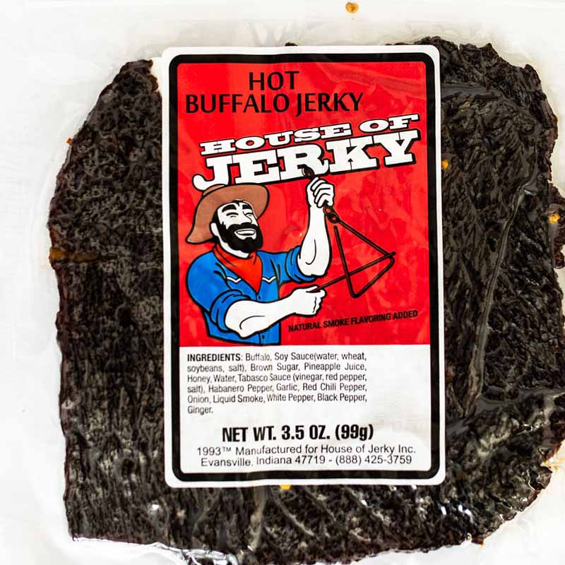 Hot Buffalo Jerky