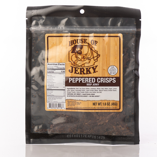 Peppered Jerky Crisps