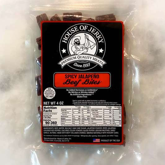 Spicy Jalepeño Beef Bites