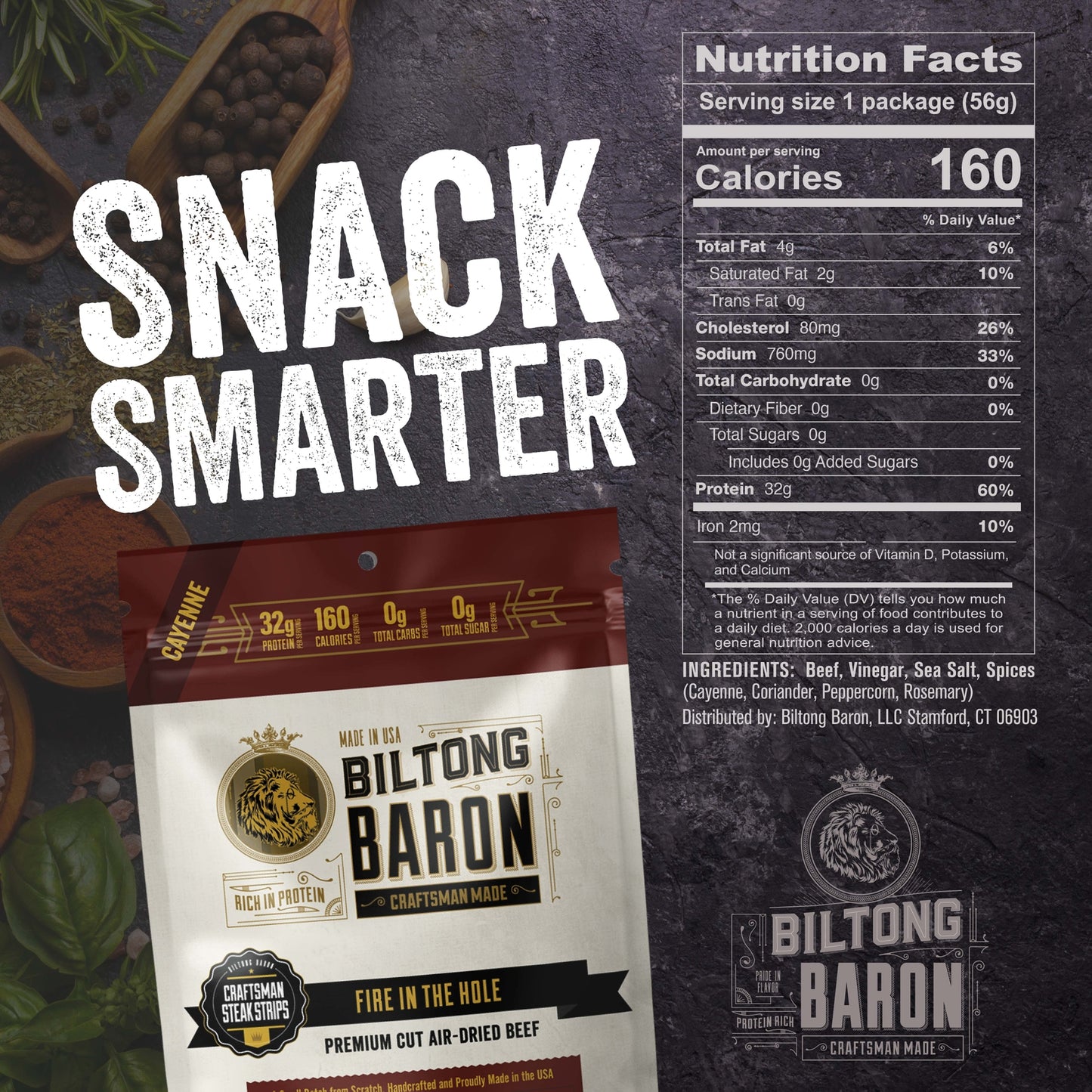 Cayenne Biltong