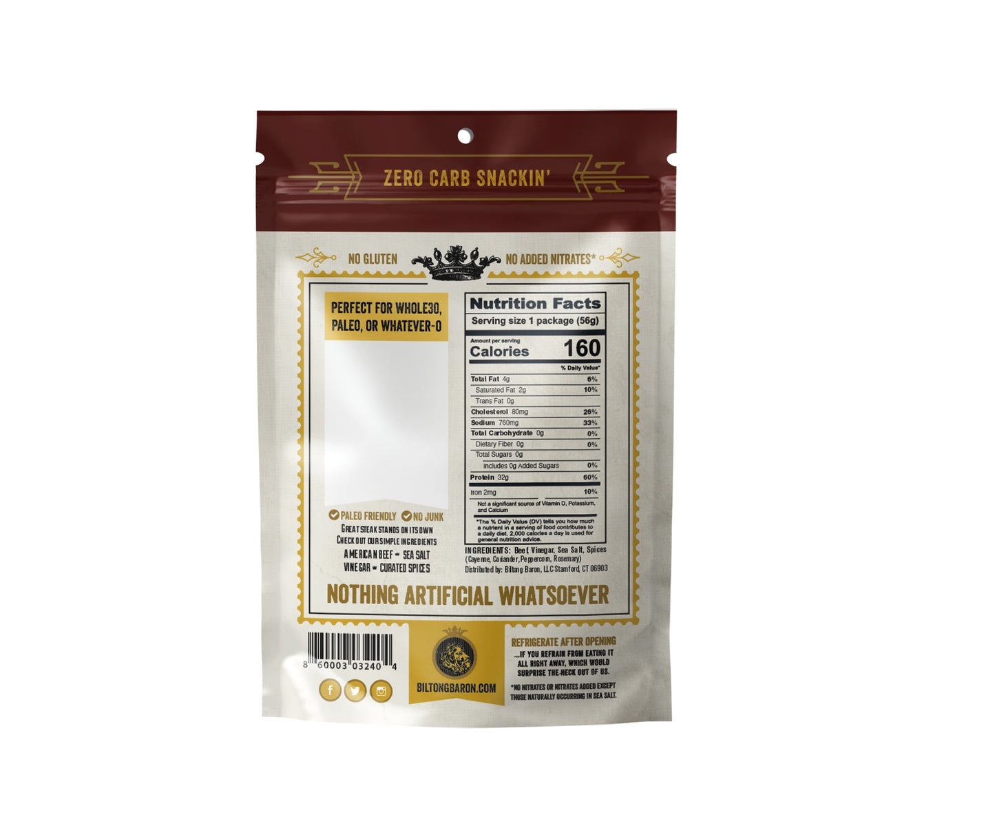 Cayenne Biltong