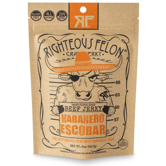 Habanero Escobar Beef Jerky 2oz
