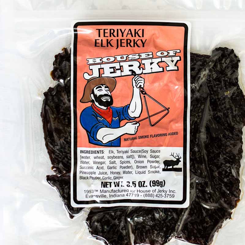 Teriyaki Elk Jerky